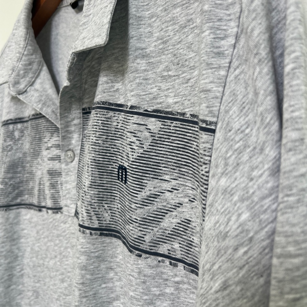 Travis Mathew Surf Slang Stripe Golf Polo - Picture 2 of 5